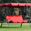 Denash Garden Swing 3 Seater Hammock Bench Cushion,High‑Grade 190T Polyester