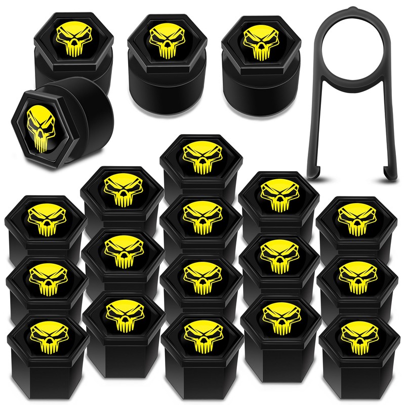 SkinoEu Wheel Bolts Wheel Nuts Rim Lock Nuts Caps Wheel