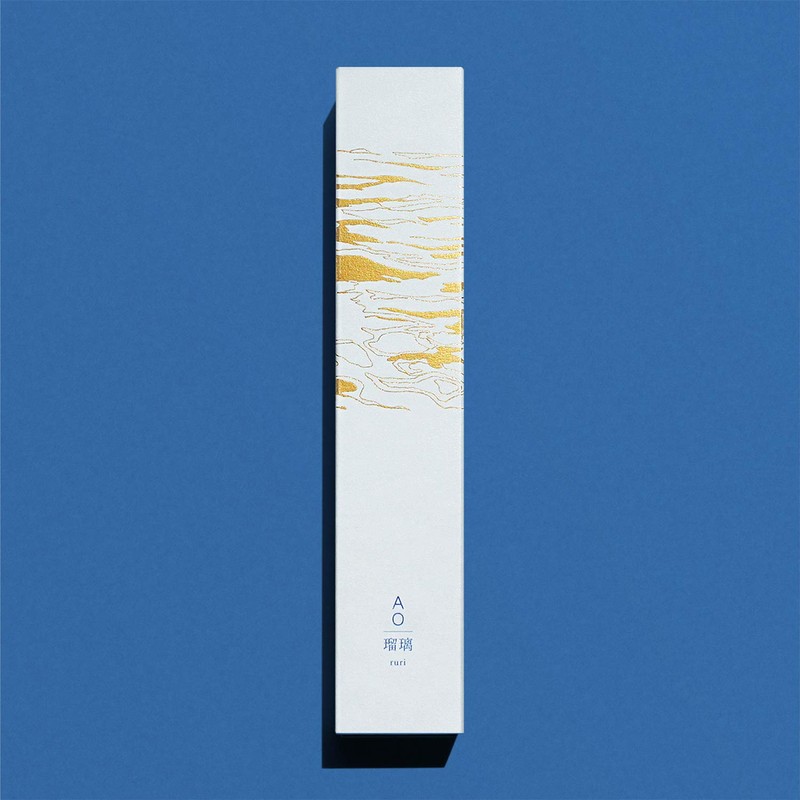 AO Incense Lazuri (Fresh and Transparent Scent), Blue