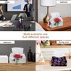 2 Pack Tissue Box Cover Holder, Flowers Roses Vase Bouquet