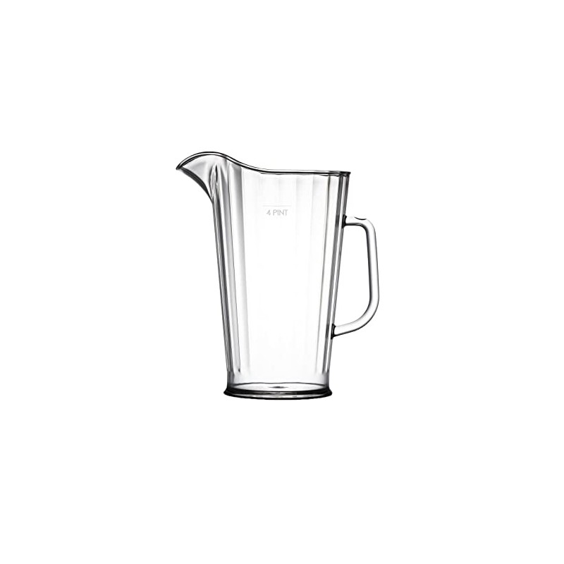 Cater4You 4 Pint Pitcher, Polycarbonate Plastic, 2840ml