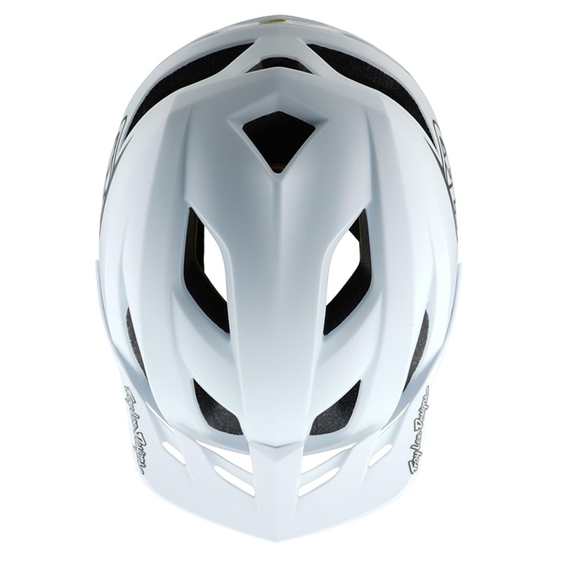 Troy Lee Designs FLolewline MIPS Helmet, Point White/Black, XL/XXL