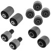 Control Arm Bushing Upper Lower Front Rear Kit Set of