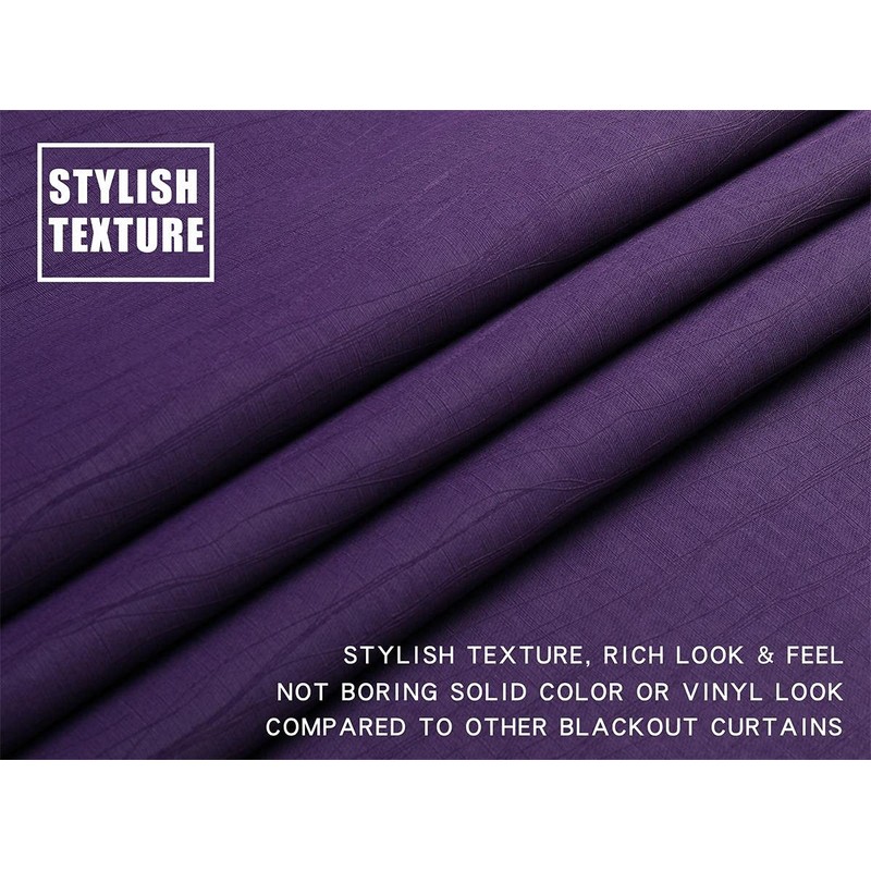 G2000 100% Blackout Curtains for Bedroom & Living Room -