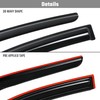 GEARZAAR For 2019-2024 Nissan Altima JDM Mugen Style Window Visors