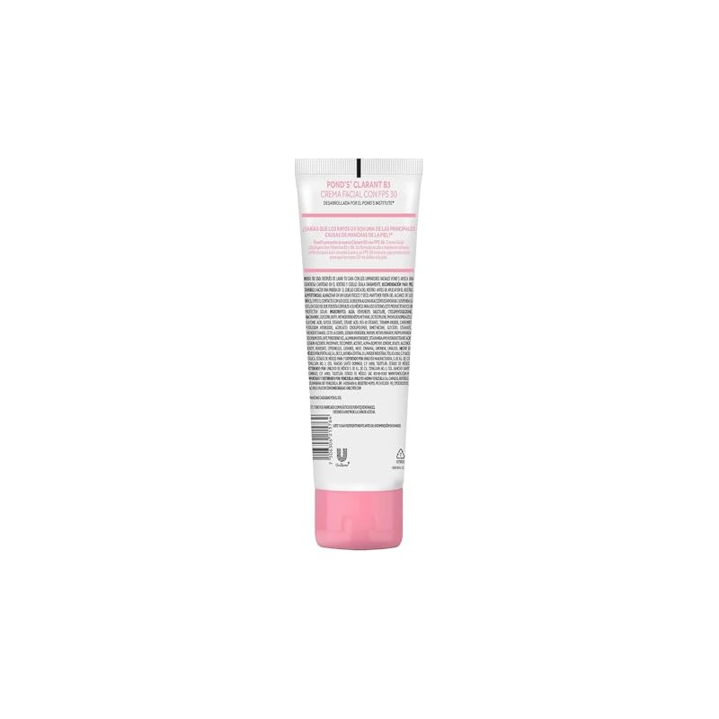 Pond's Crema Facial Clarant B3 con Factor de Protección Solar