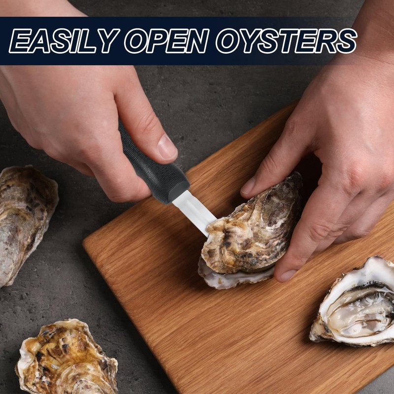 Nonley Oyster Shucking Knife - 2 Pack Professional Oyster Knife