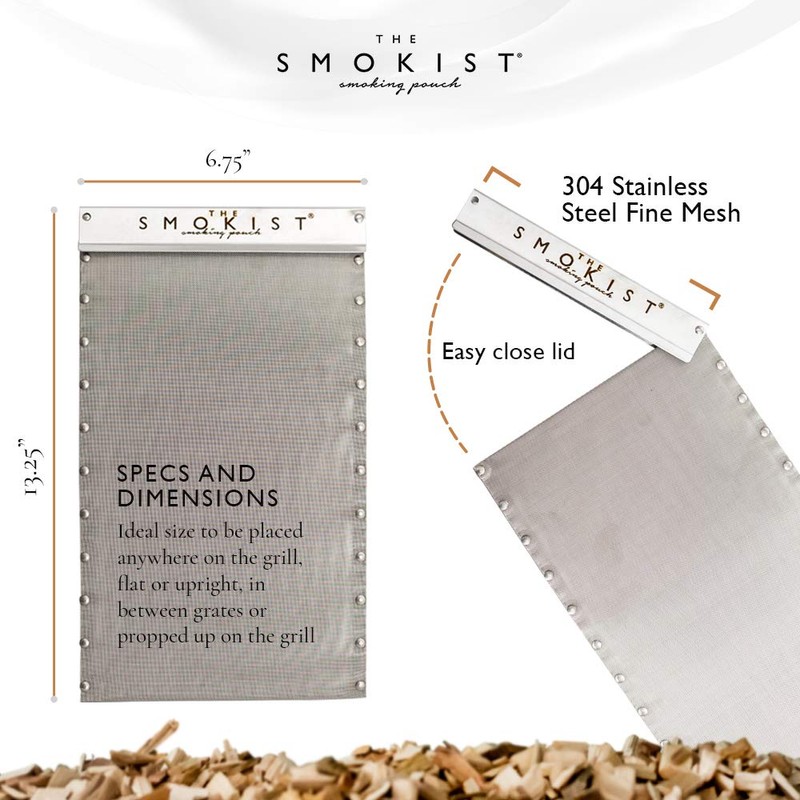 The Smokist Smoking Pouch for Grill | Infuse smoke into