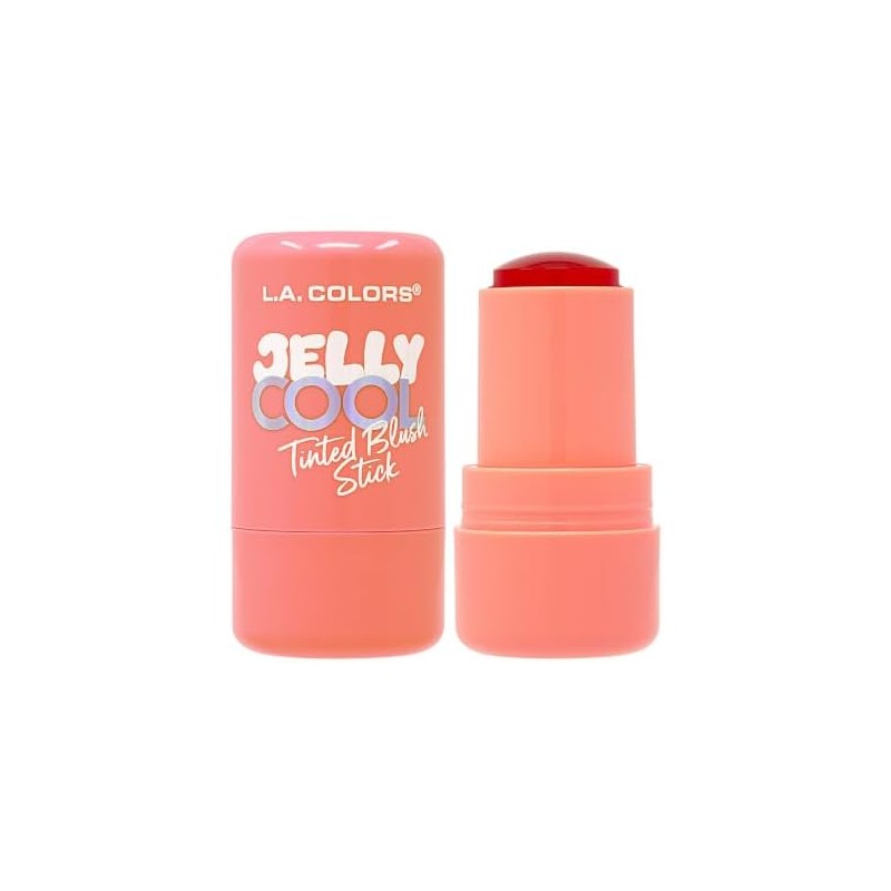L.A. Colors Jelly Cool Tinted Blush y Glitter Stick ICY