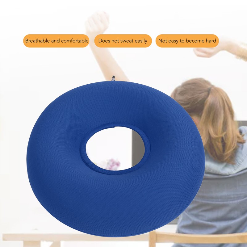 Inflatable Donut Cushion Prevents Bed Sores Thickened Round Inflatable Ring