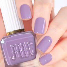 12ML Purple Nail Polish - Airdry Lavender Nail Polish - High Glossy Lilac Nail Polish - Purple Quick Dry Nail Polish - Long Lasting Light Purple Nail Polish Manicure DIY Nail Art