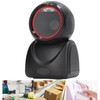 Desktop Barcode Scanner USB Interface Barcode Reader Omnidirectional Automatic Sensing