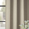 HPD Half Price Drapes BOCH-LN1857-108-GR Faux Linen Grommet Blackout Room