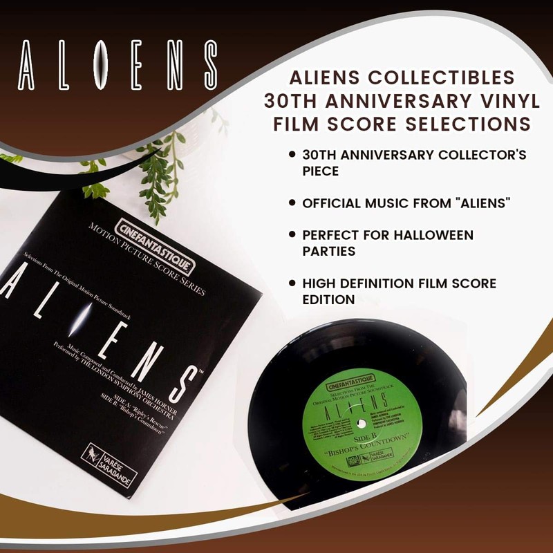 Aliens Collectibles | 30th Anniversary Vinyl Film Score Selections| Collector’s