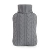 samply Hot Water Bottle with Cover - Soft Premium Knitted