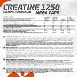 Olimp Creatine 1250 Mega Capsules - Pack of 400 Capsules