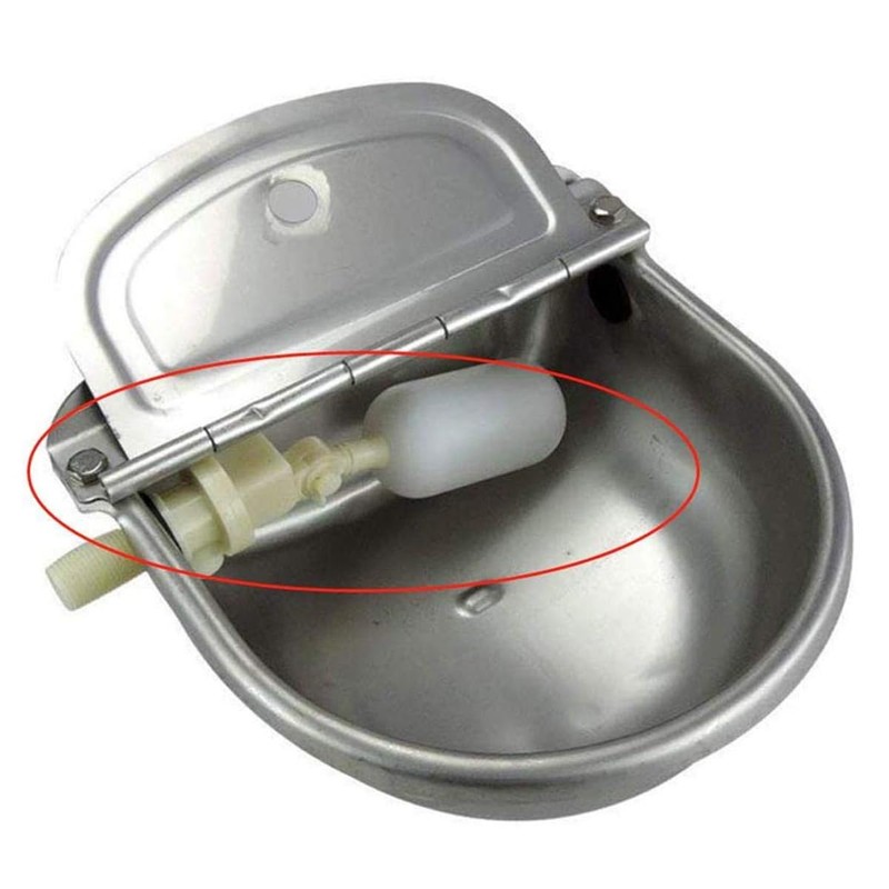Nicear 1/2" Adjustable Float Valve with Arm ABS Plastic Water