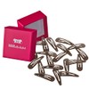 HAARallerliebst Ribbed Hair Clips (20 Pieces | Brown | 5