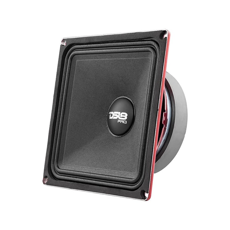 DS18 PRO-X6.4MSQ 6.5X6.5'' Square Midrange Loudspeaker 500 Watts 250W RMS
