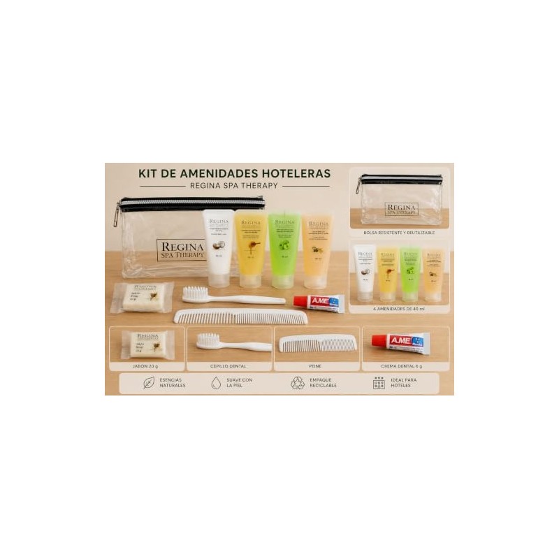 Kit de Amenidades de Viaje para Hotel