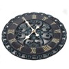 Lily's Home Hanging Verdigris Wall Dial Thermometer, Ideal for Indoor