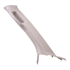 Brock Aftermarket Replacement Driver Left A Pillar Trim Panel With Pull Handle Beige Compatible With 2002-2008 Dodge Ram 1500