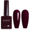 CANNI - Esmalte de uñas en gel rojo oscuro, 1