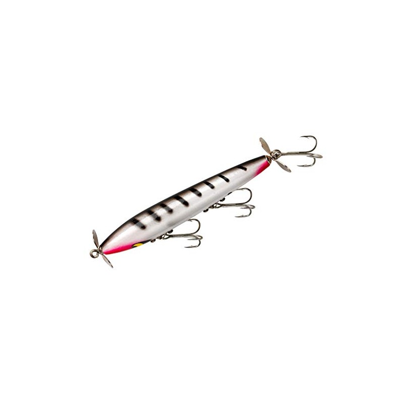Smithwick Lures AF210 Devil's Horse, White/Black Stripes, 4 1/2", 0.5