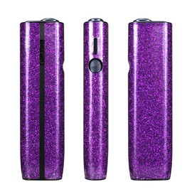 [GUANSTD] Universal Replacement Case for IQOS ILUMA ONE/IQOS ILUMA ONE PC + PU Leather Anti-Slip 360° Full Protection Shockproof Extra Fit Case Convenient to Carry, purple, Artisan