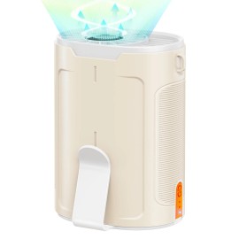 Heelkl Wearable Clip On Waist Fan With 4 Speed Cooling Long Battery Life Portable De...