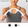 Sharper Image Dual-Node Vibrating Compression Massager, Soothe Sore Neck and