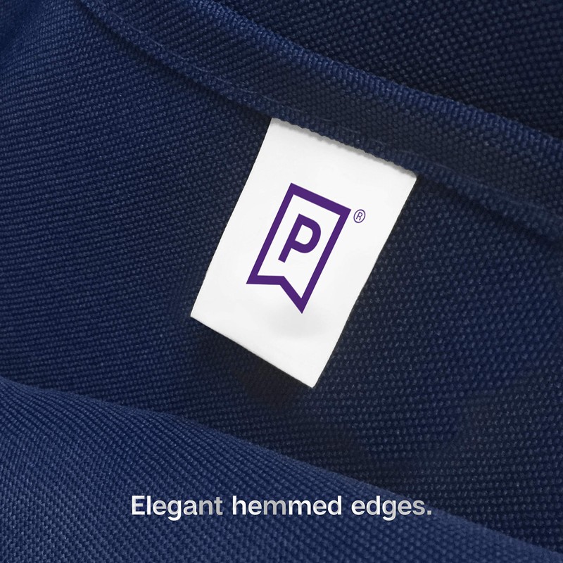 Gee Di Moda Round Tablecloth - 70 Inch Navy Blue