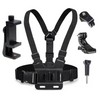 360° Rotating Smartphone Chest Strap Holder for Hands-Free Video Recording