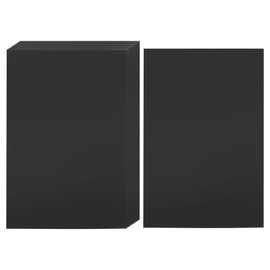 sourcing map 100 Pcs Photocard Sleeves, 61 x 91mm CPP Clear Card Sleeve Card Protector Holder Trading Card Sleeves for Trading Cards Standard Kpop Photocard Kpop Album Photo, Black