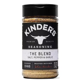 Buttery Steakhouse Rub and Seasoning (9.5 oz.), kinders, The Blend Seasoning Salt, Pepper and Garlic (10.5 oz.), kinders