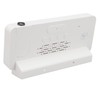 Projection Alarm Clock USB Rechargeable White Light Snooze Function Adjustable