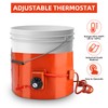NORJIN Metal Drum Heater, Bucket Heater 5 Gallon, 120V 800
