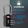 TSA Luggage Locks,3-Digit Security Padlock, [Newest Version][2 Packs] Diyife Combination