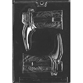 Grandmama's Goodies K081 Cowboy Western Boots Chocolate Candy Making Mold