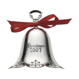 Towle 2007 Silver-Plated Pierced Bell Ornament