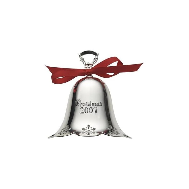 Towle 2007 Silver-Plated Pierced Bell Ornament