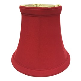 Royal Designs Red Bell Chandelier Lamp Shade, Size 5 (CS-201RED)