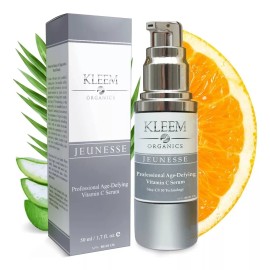 Kleem Suero De Vitamina C Ácido Hialurónico Para Cara Y Ojos
