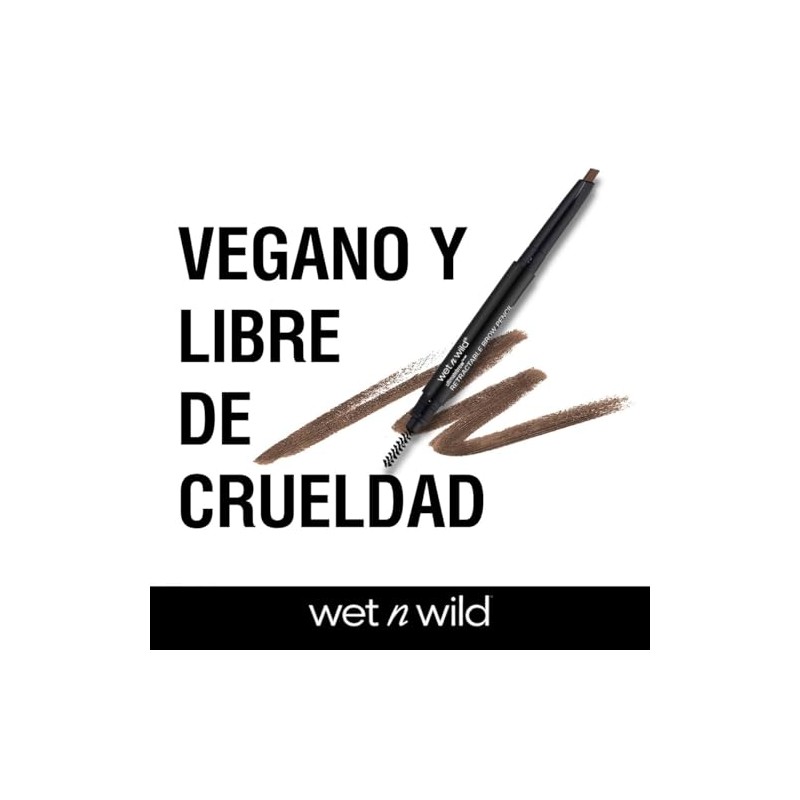 Wet n Wild Lápiz Retráctil para Cejas Medium Brown Maquillaje