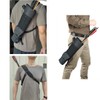 KRATARC Archery Lightweight Back Arrow Quiver Dual Use Foldable Compact