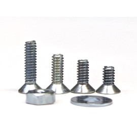 [M2 x 4 - M2 x 8] Countersunk Head Machine Screw Set, Uniqlo [M2 x 4, M2 x 5, M2 x 6, M2 x 8]