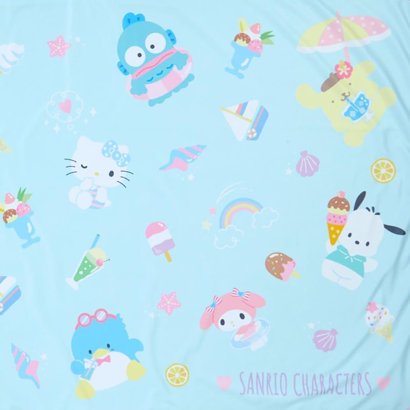 Sanrio 421448 Cool Touch Blanket Sanrio Characters Approx. Width 43.3