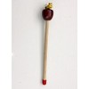 Wooden Pointer, AA-780BEE12-12 in. Made in USA w/Round Apple and
