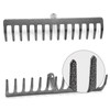14-Tine Rakes for Lawns Heavy Duty Metal Replacement Rake Head