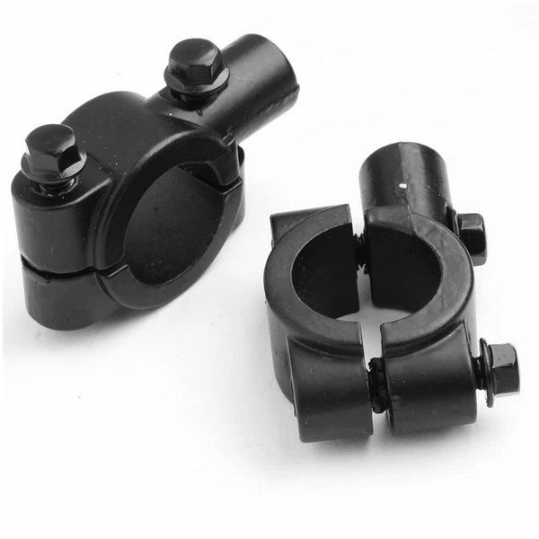 TCMT Aluminum 10mm Custom Mirrors Clamp On Mount Adapter Fit